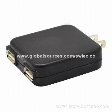 Mini 5W USB Charger for iPhone with 100-240V AC Input Voltage